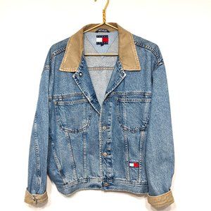 Vintage Tommy Hilfiger Oversized Denim Jacket L